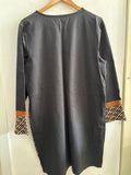 ABITO C.SHAVIEN TGXXL NERO/COGNAC FANTASIA