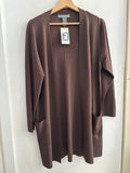 GIACCA CARDIGAN J.HOLBROOK TGM MARRONE DONNA