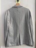 GIACCA UOMO TG50 GRIGIO CHIARO IN FELPA