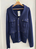 CARDIGAN CHARRO TGL BLU UOMO