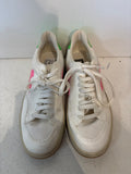 SNEAKERS VEJA V-12 MIS.38 BIANCO/FUCSIA/VERDE