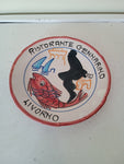 PIATTO RISTORANTE DEL BUON RICORDO 1980 GENNARINO LIVORNO DIAMETRO 20 CM