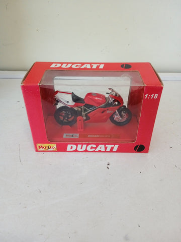 MODELLINO MAISTO DUCATI 996 SPS SCALA 1:18