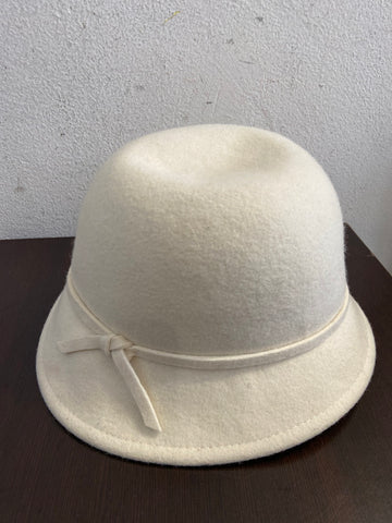 CAPPELLO RIGIDO BIANCO DONNA