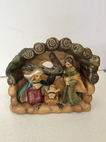 NATIVITA' L10X10CM IN TERRACOTTA