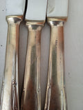 11 COLTELLI CON MANICO IN LAM ARG 800 L 20 CM