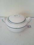 ZUPPIERA IN PORCELLANA DI SOLOGNE H10XDIAMETRO15 CM