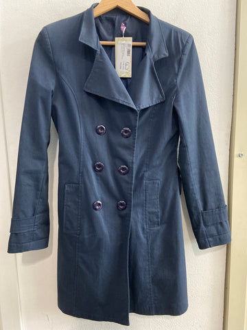 TRENCH SPOLVERINO AMYLETO TGS BLU DONNA