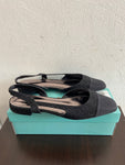 BALLERINE LA FLOR TG40 STRASS NERO DONNA C/SCATOLA