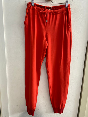 PANTALONE SONIA FORTUNA TG42 ARANCIO