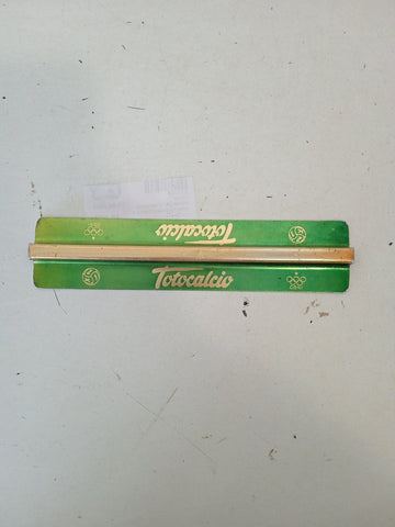 RIGHELLO TOTOCALCIO CONI VINTAGE L20XP4 CM