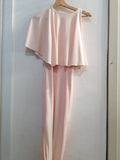 ABITO LUNGO PDK TGS ROSA C/VOILANT