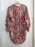 MAXI CAMICIA NEXT TGM ROSSO FANTASIA