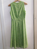 ABITO DONNA MANTERO TG42 VERDE/BIANCO FANTASIA