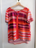 MAGLIA LINEA CINQUE TGL ARANCIO/VIOLA FANTASIA