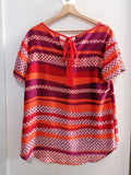 MAGLIA LINEA CINQUE TGL ARANCIO/VIOLA FANTASIA