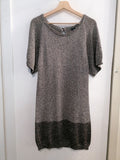 ABITO LIUJO TG44 GRIGIO GLITTER