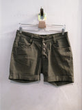 PANTALONCINO LIUJO TG42 VERDE MILITARE