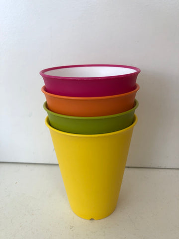 4 BICCHIERI OMADA INFRANGIBILI H7XDIAMETRO4 CM