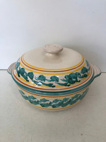 PIROFILA IN TERRACOTTA DA FUOCO DI CALTAGIRONE H14XDIAMETRO23 CM
