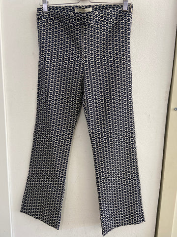 PANTALONE OPERA' TG42 BEIGE/BLU FANTASIA