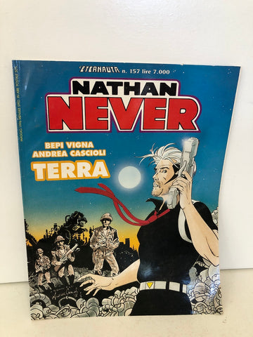 FUMETTO NATHAN NEVER BEPI VIGNA ANDREA CASCIOLI