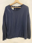 MAGLIA STEFANEL TGL BLU SCURO