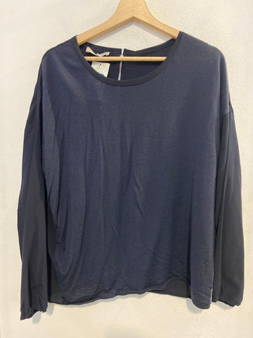 MAGLIA STEFANEL TGL BLU SCURO