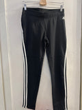 PANTALONE ADIDAS TG40/42 NERO/BIANCO
