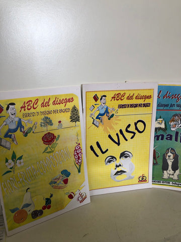 TRIS OPUSCOLI LEZIONI DISEGNO