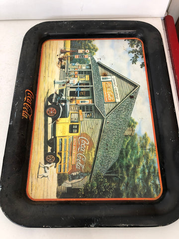 VASSOIO COCACOLA IN METALLO 44X42L CM