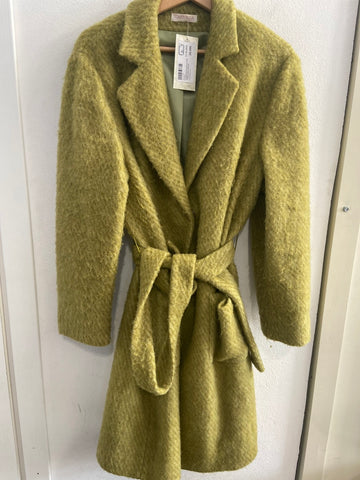 CAPPOTTO CANNELLA TG48 VERDE OLIVA DONNA
