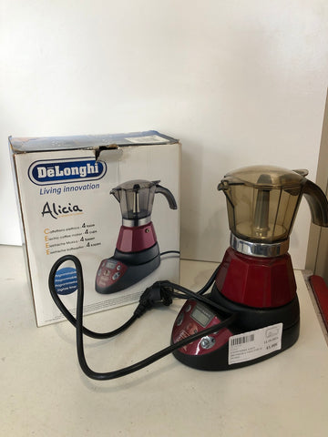 CAFFETTIERA ALICIA DELONGHI 4 TAZZE PARI AL NUOVO