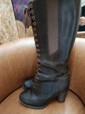 STIVALI TIMBERLAND MIS.38 MARRONE C/TACCO