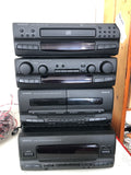 IMPIANTO STEREO KENWOOD RADIO CD CASSETTA AMPLIFICATORE C/ACCESSORI ( SENZA CASSE )
