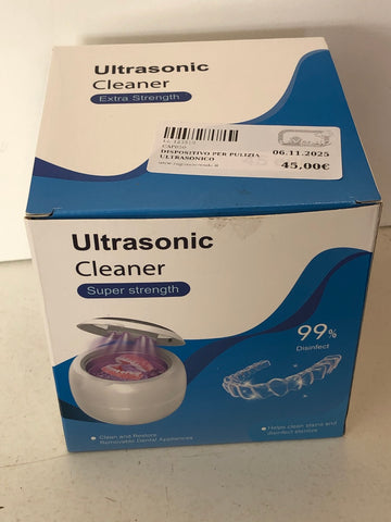 DISPOSITIVO PER PULIZIA ULTRASONICO