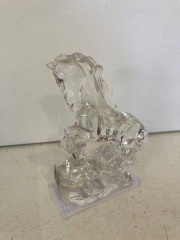 CAVALLO IN CRISTALLO KRISTALKOLOR H10XL5XP2 CM