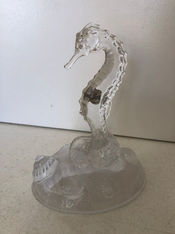 CAVALLUCCIO MARINO IN VETRO H15XL10XP5 CM