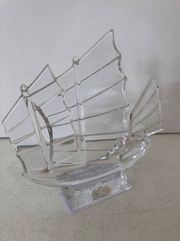 VELIERO ON VETRO H15XL15XP2 CM