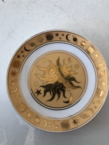 PIATTO IN PORCELLANA TIPO LIMOGES H1.5XDIAMETRO10 CM