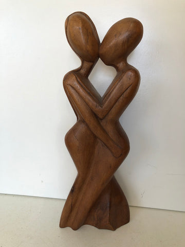 STATUA ETNICA BACIO H35XL8XP4 CM