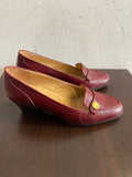 SCARPE SERENA FIRENZE BORDEAUX IN PELLE