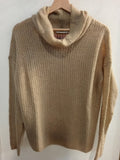 MAGLIONE INTERNO L TGS BEIGE C/RIPORTO VELATO FANTASIA