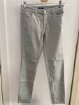 PANTALONE TRUSSARDI TG40 GRIGIO CHIARO