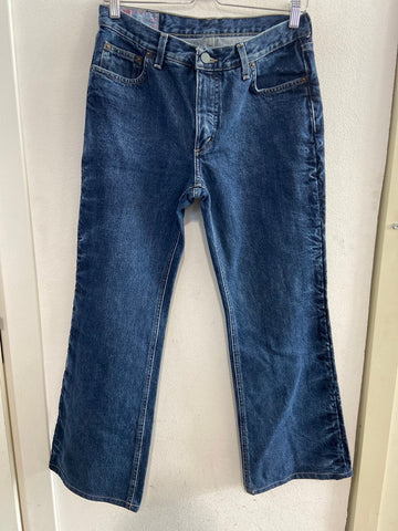 JEANS RIFLE TG46 BLU A CAMPANA DONNA