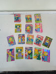 LOTTO 10 CARTE THE SIMPSON MATT GROENING + 41 DOPPIONI