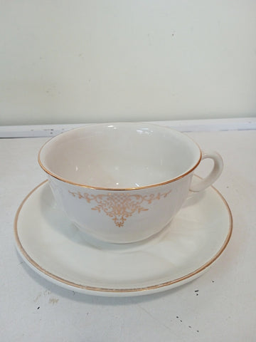TAZZA IN CERAMICA PAGNOSSINI + PIATTO
