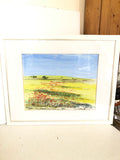 PAESAGGIO ACRILICO SU CARTA 50X40