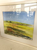 PAESAGGIO ACRILICO SU CARTA 50X40