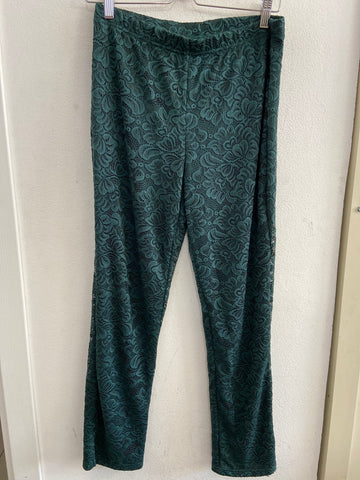 PANTALONE NINA LEONARD TGL VERDE PIZZO DONNA